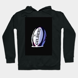 Rugby Ball Sport Pop Art Hoodie